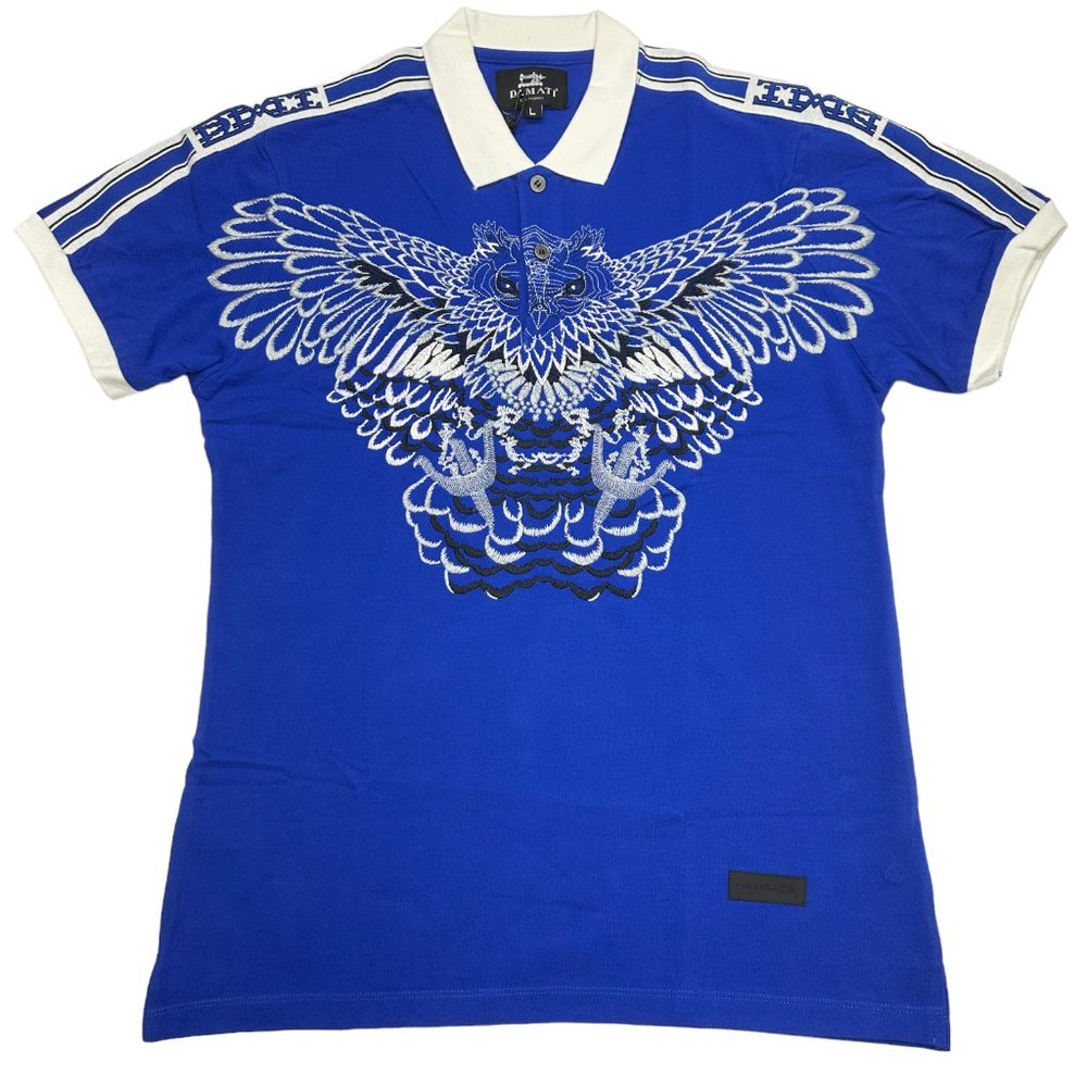 Damati Flying Owl Pique Polo (L)